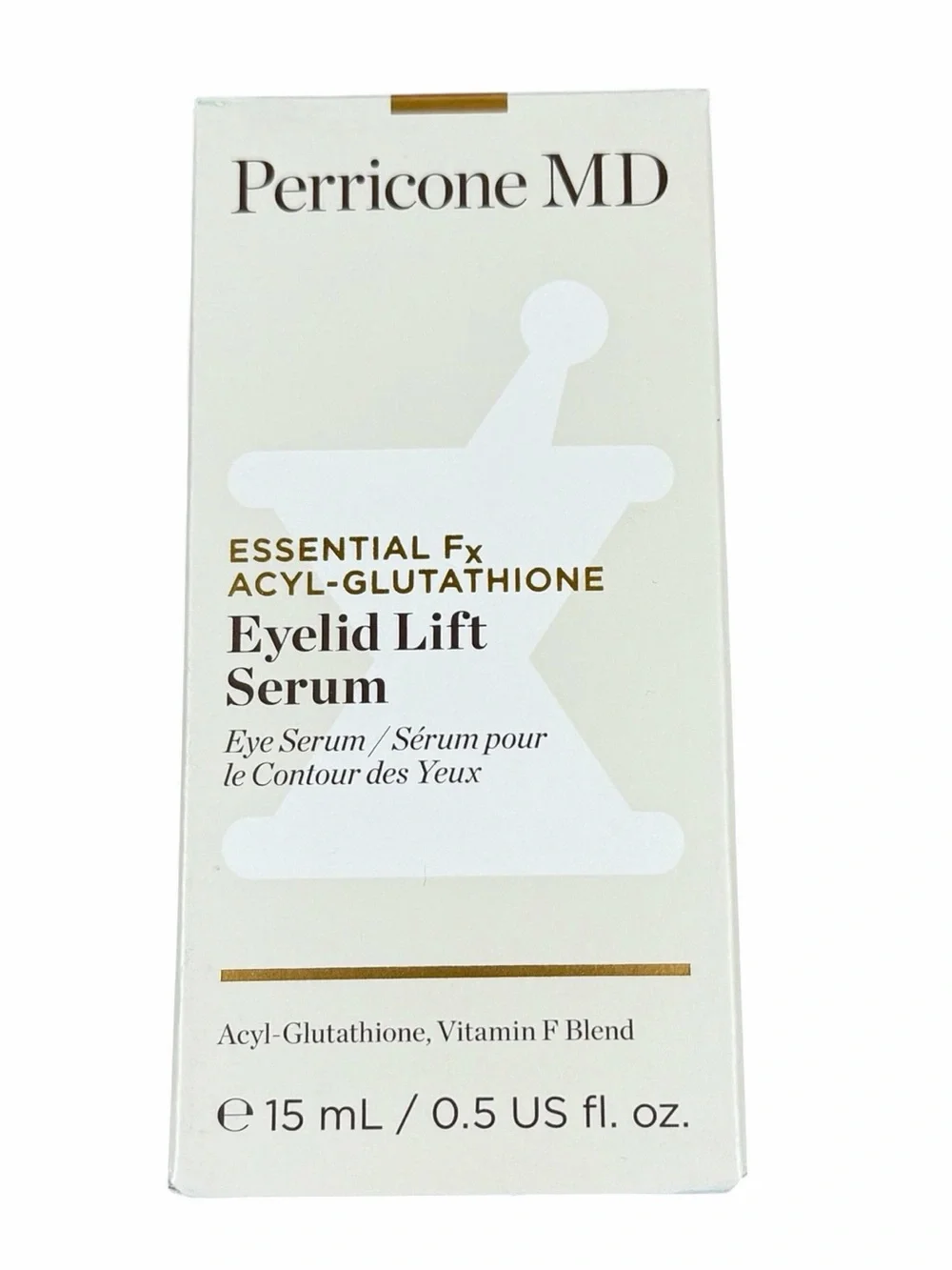 NIB Perricone MD Eyelid Lift Serum with Acyl-Glutathione and a Vitamin F blend.